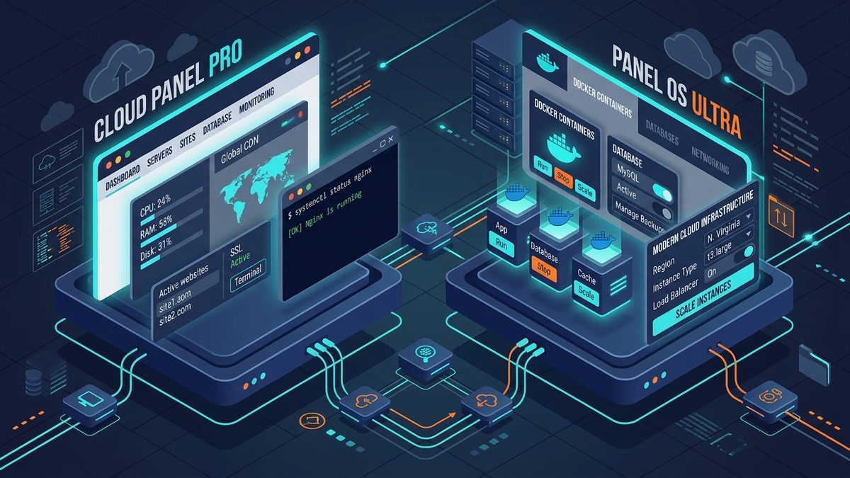 cPanel vs Modern Cloud Control Panels: Server Management in 2026