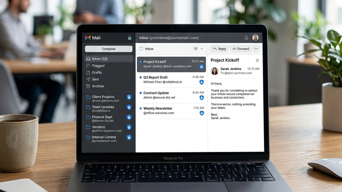 Why Your Business Needs Professional Email Hosting (Not Free Gmail) in 2026
