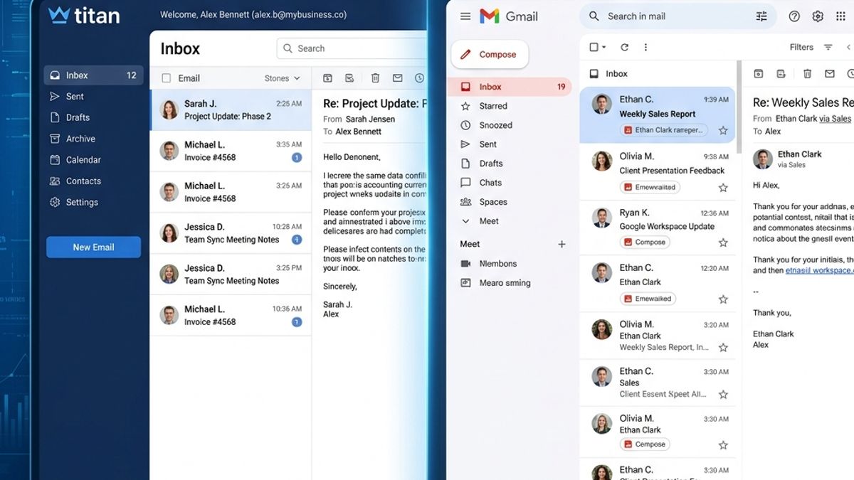 Titan Email vs Google Workspace: Cost-Effective Corporate Email