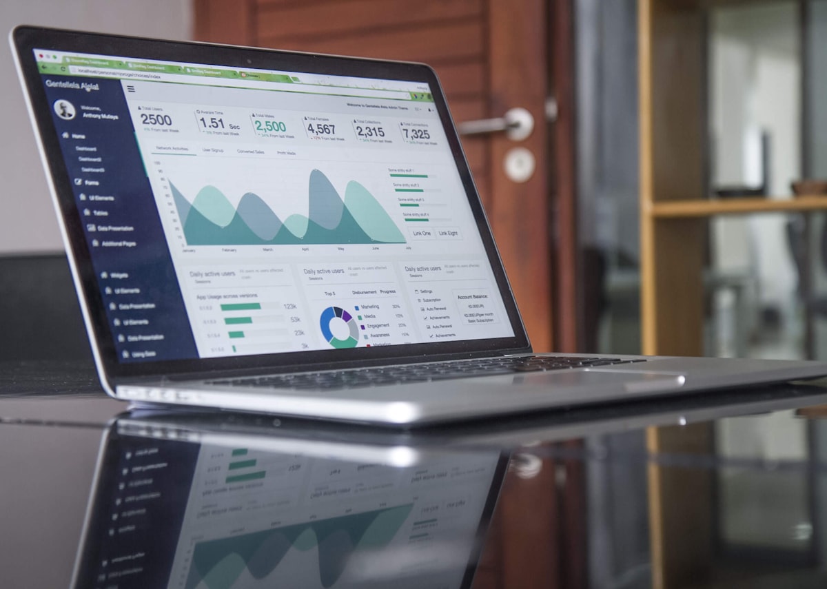 SEO analytics and rankings dashboard
